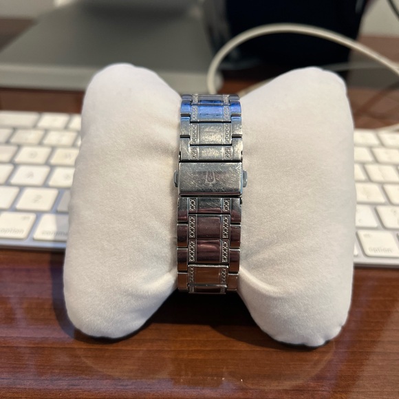 Bulova Men’s Stainless Steel Chronograph Silver Dial Watch C835180 13660002 - Picture 3 of 8